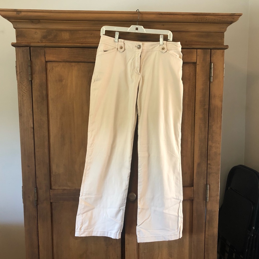 Ann Taylor Khakis “Lindsay” Curvy size 10